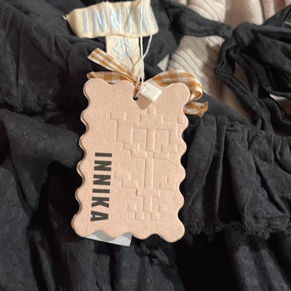 Innika Choo square neckline 100% cotton mini dress size 3 - Picture 7 of 11